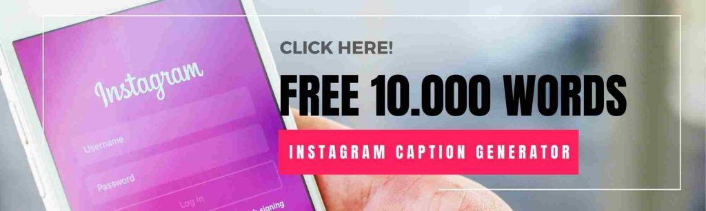 Instagram caption generator