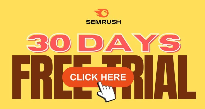 semrush 30 days trial