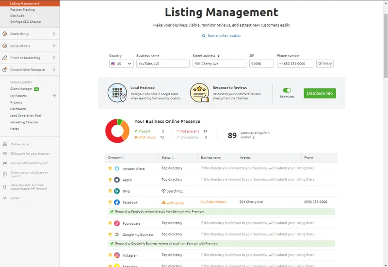 Listing Management