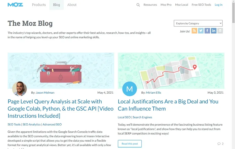 moz digital marketing blog