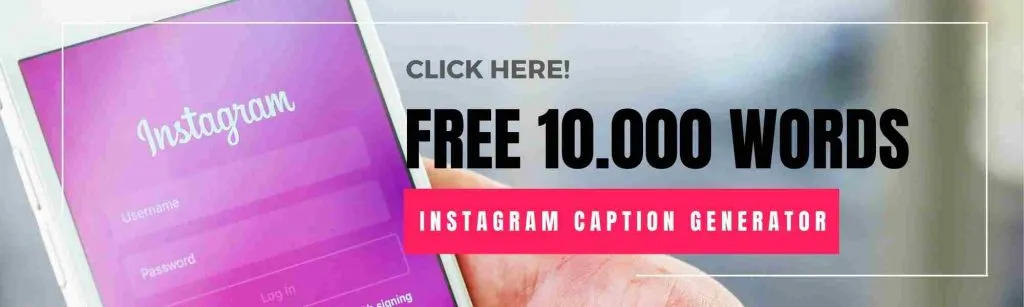 Instagram caption generator
